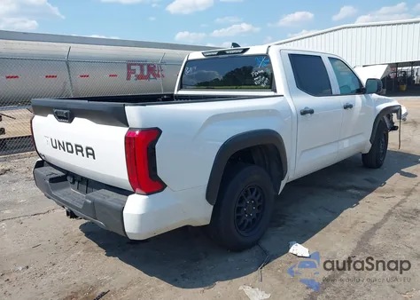 2025 Toyota Tundra Sr 4Wd из США, поврежденный, VIN 5TFKB5DB9SX271872